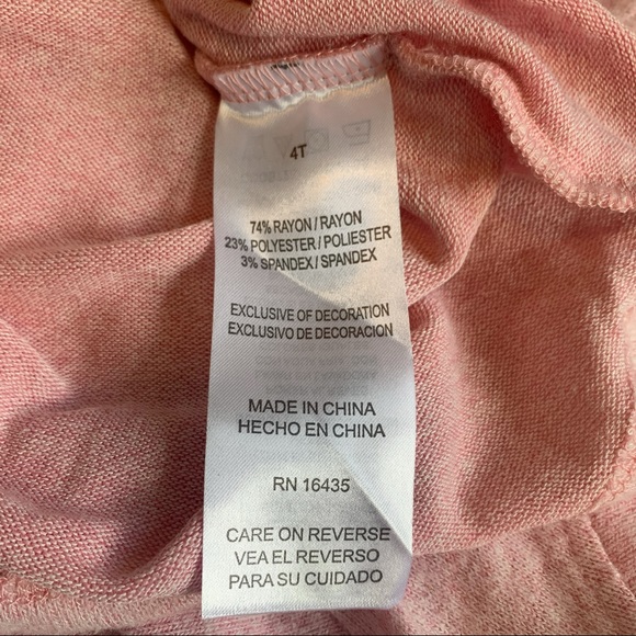 NWT YOUNG HEARTS | Pink Holiday Sweater Top - Picture 5 of 5